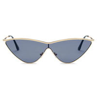 Thumbnail for Fontana | S2067 - Women Metal Cat Eye Sunglasses - 5 COLORS -