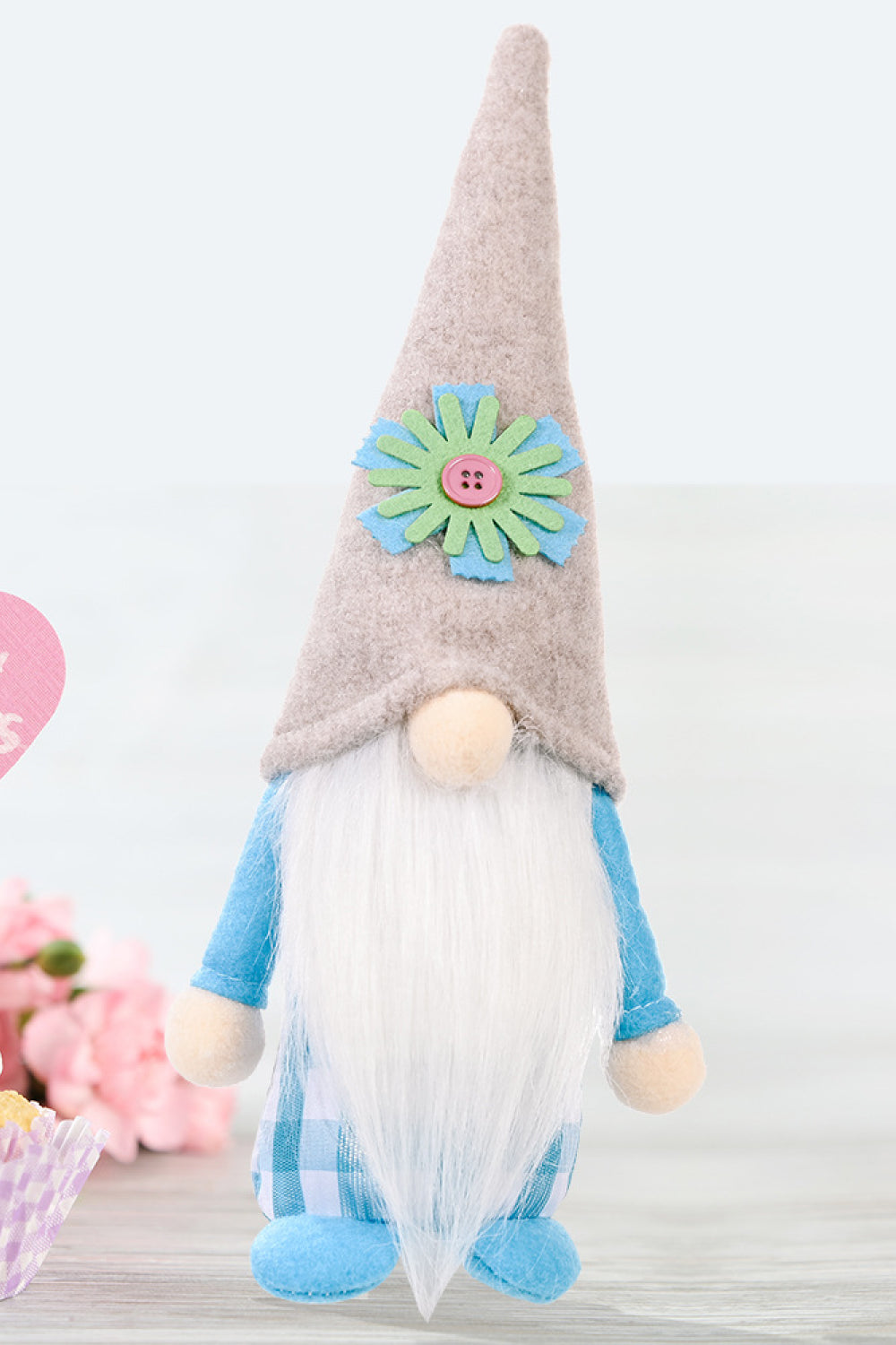 Set of 2 Pointed Hat Gnomes - 12.6" - 2 PCS - 2 TYPES - 2 TYPES SET - [5-10 DAY DELIVERY] - T -