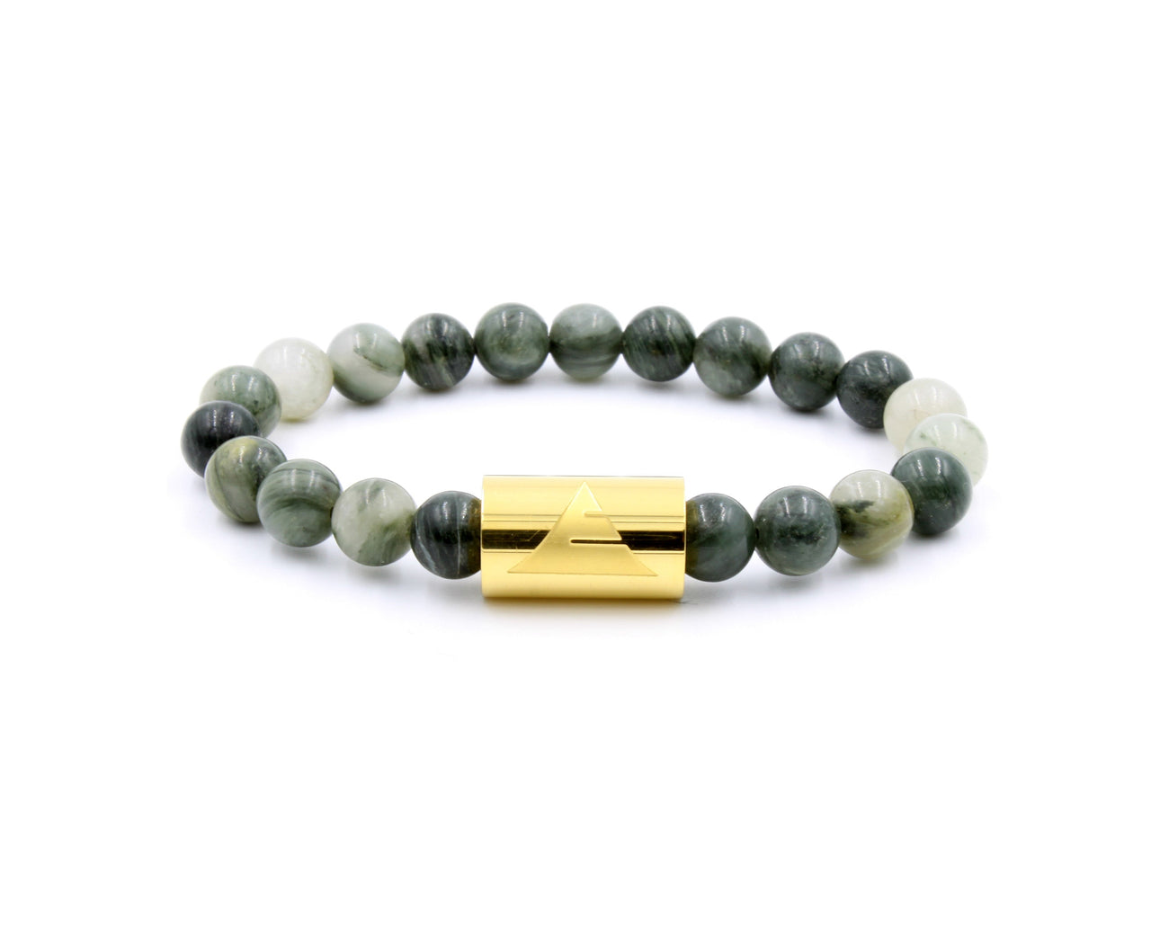 Rocky - Green Line Jasper - 2 Hasp colors -