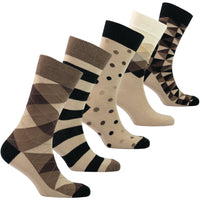 Thumbnail for Men's Sand Mix Set Socks - 5 PACK -