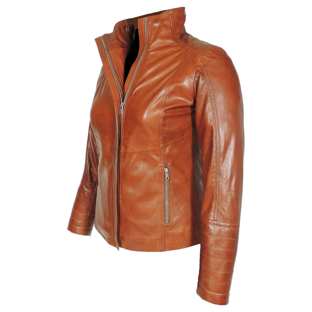 Fadcloset - Arra Womens Leather Jacket - 5 COLORS -