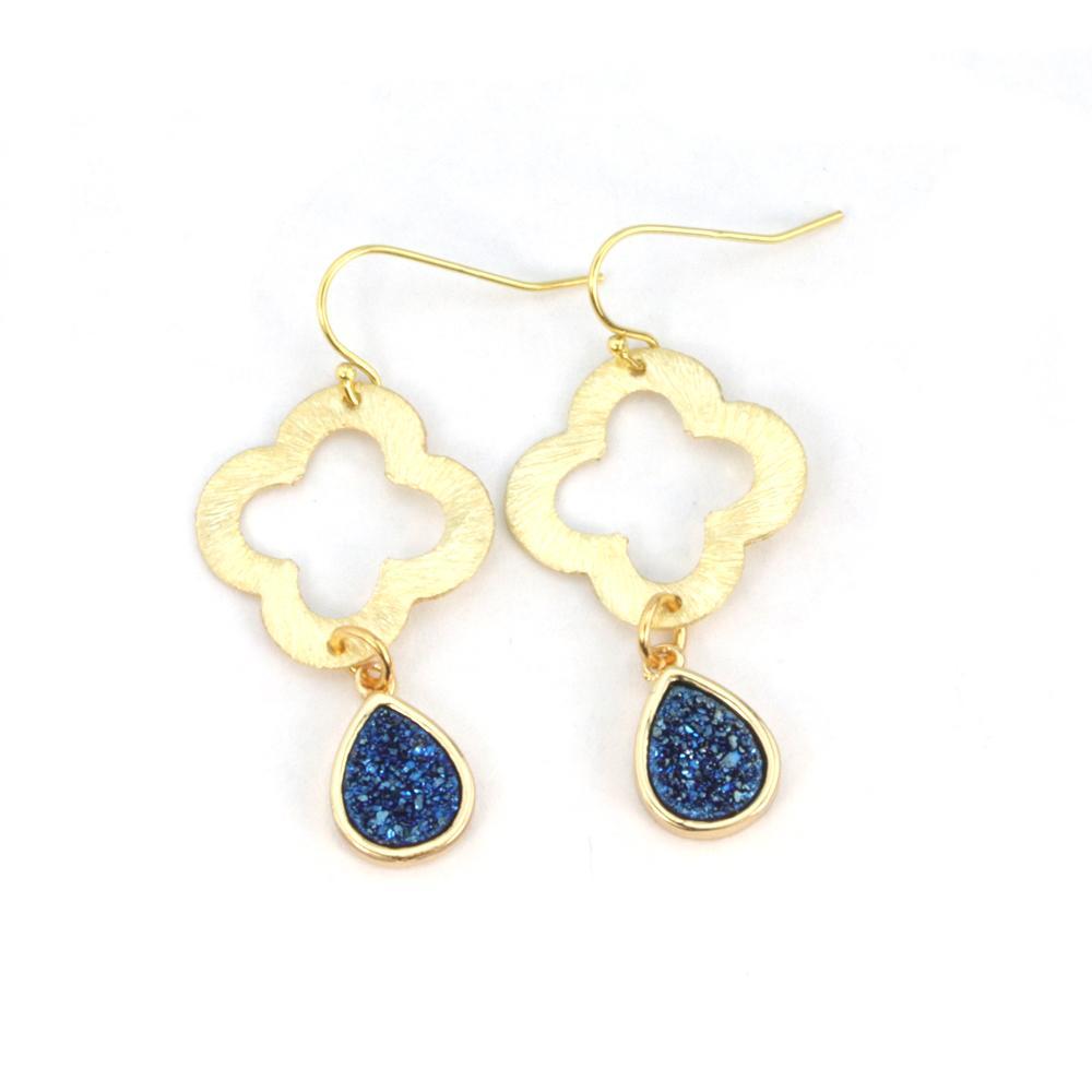 Christie Jean - Lucky Druzy Earrings - 5 COLORS -