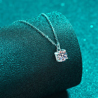 Thumbnail for 1 Carat Moissanite 925 Sterling Silver Necklace