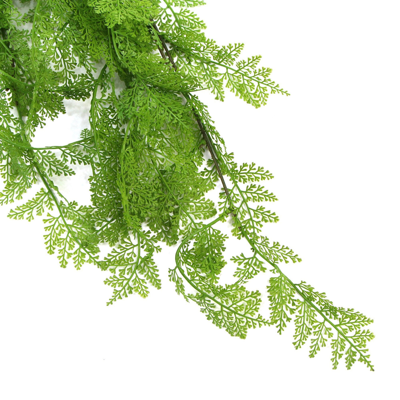 80cm Hanging Fresh Green Dense Maiden Hair Fern Bush UV Resistant -