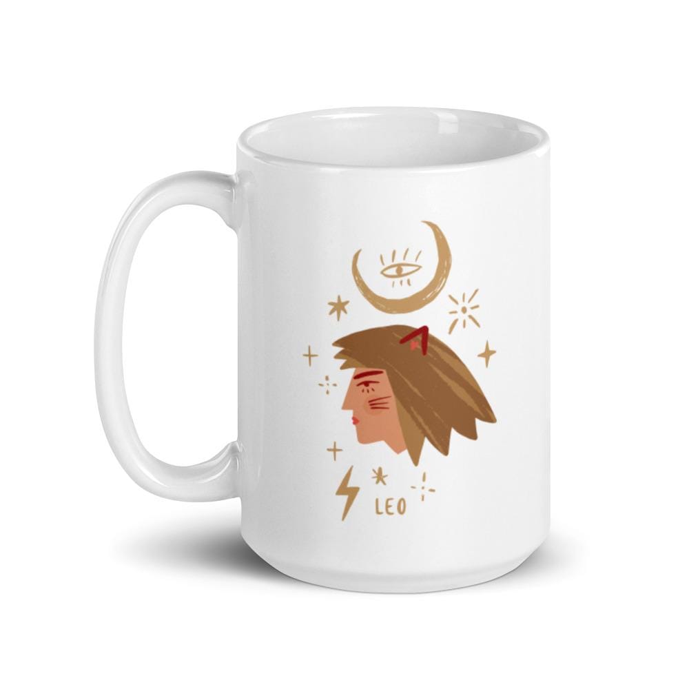 Leo Zodiac  Girl Coffee Mug -