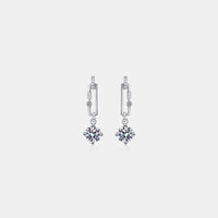 Thumbnail for 2 Carat Moissanite 925 Sterling Silver Earrings