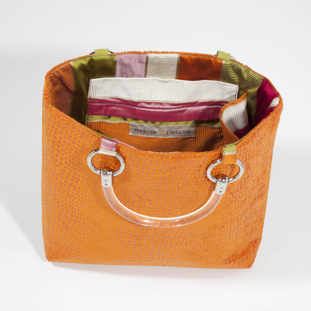 Baxter Designs - Boa Orange Small Tote - 1 COLOR -