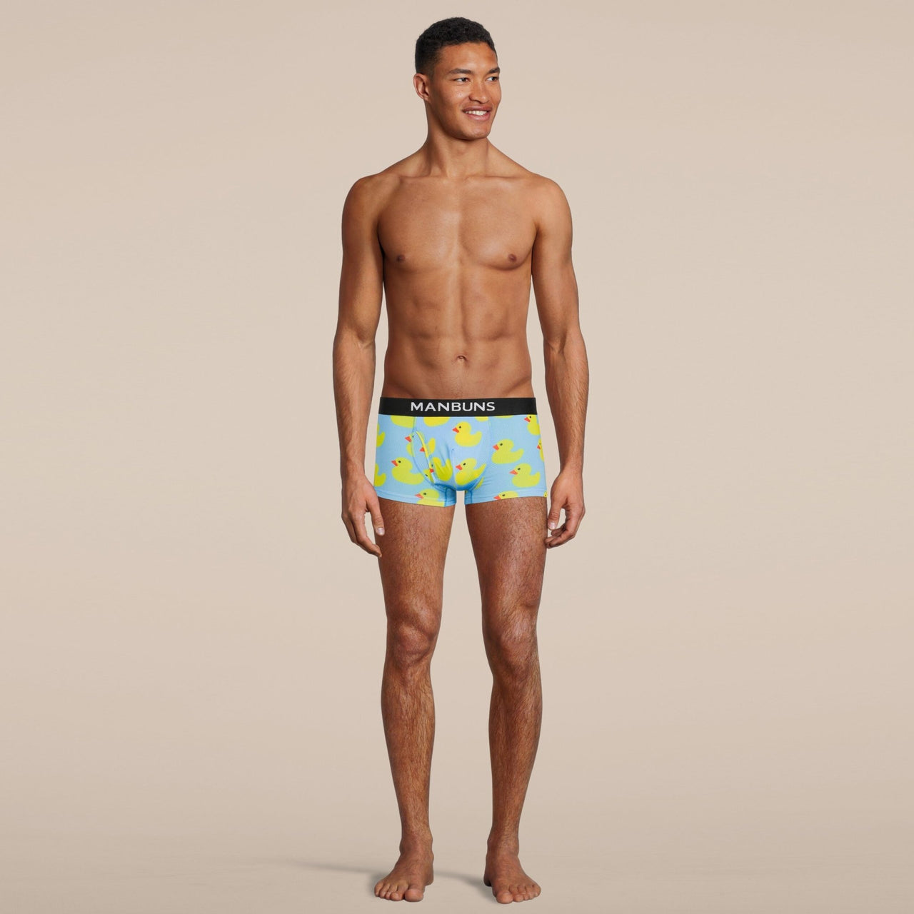 Men's Rubber Duckies Boxer Trunk Underwear -