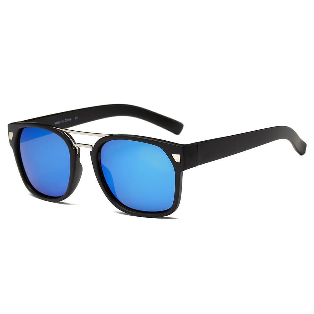 HINDMARSH | S1002 - Classic Retro Square Frame Fashion Sunglasses - 4 COLORS -