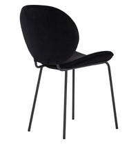 Thumbnail for GFURN - Ormer Dining Chair - Black Velvet -