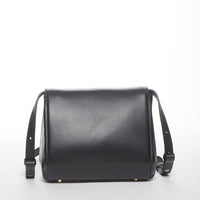 Thumbnail for Elizabeth Black Leather Saddle Bag -