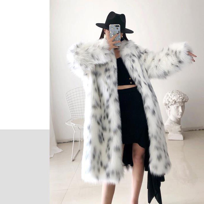 Sharon Tatem - Thickened Plush Long Overcoat - Autumn and Winter - Faux Fur Coat - 1 COLOR -