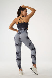 Thumbnail for Printed High Waist Active Leggings - T - 5 COLORS -