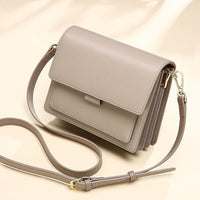 Thumbnail for Shomico - Small Genuine Leather Handbags Casual Shoulder Bag Square Shape - 3 COLORS -