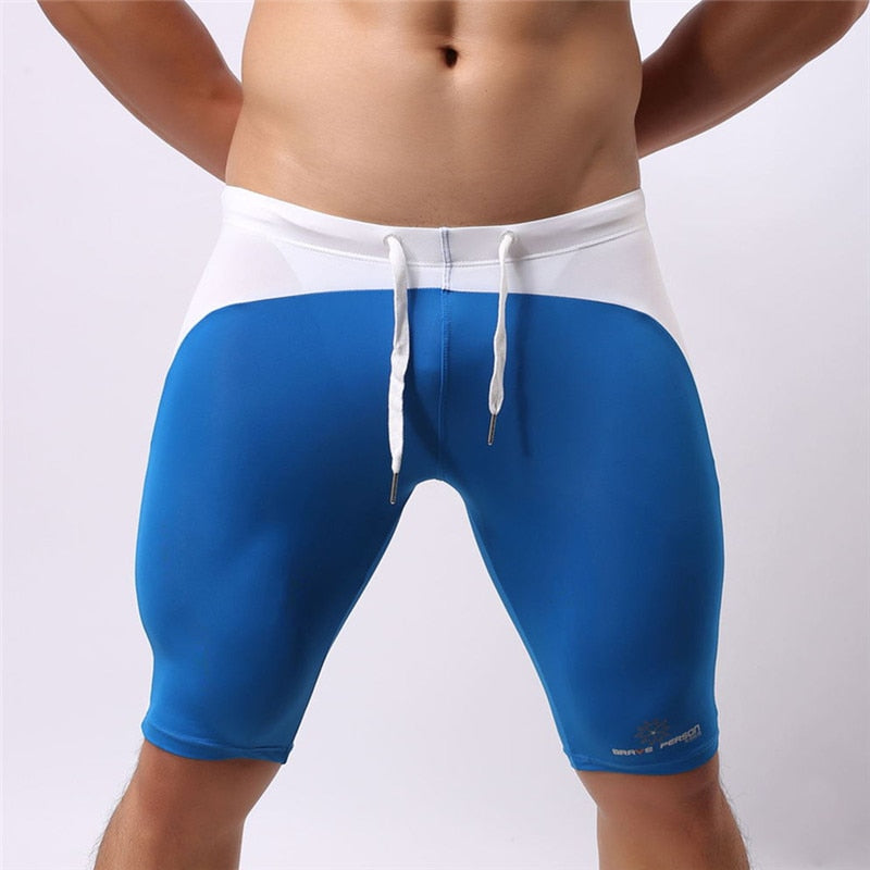 Men's Beach Wear Multifunctional Shorts Soft Nylon Fabric Knee-Length Tights Trunks Shorts Men Board Shorts - [8 DAY DELIVERY] - 4 COLORS -