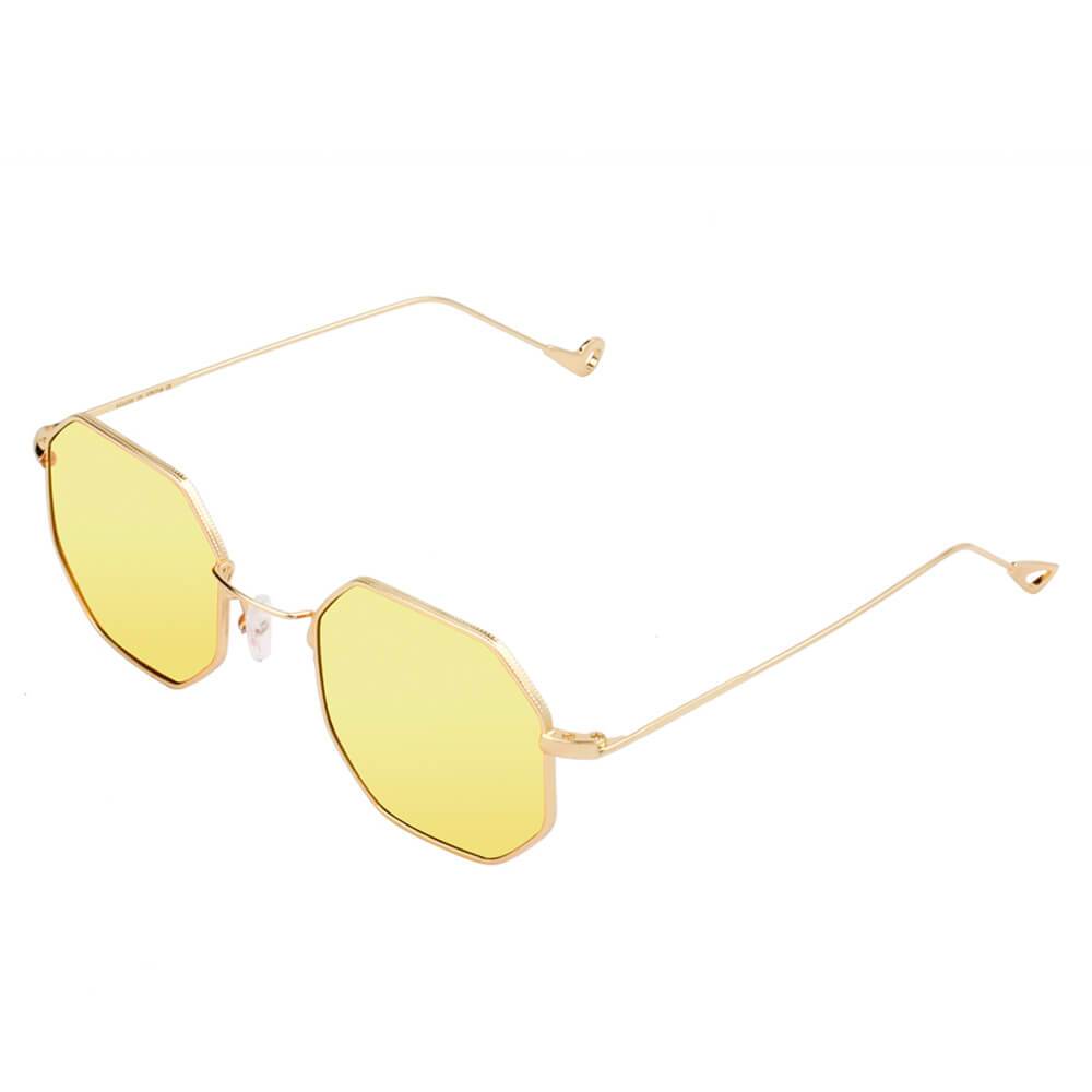 Calgary | S2019 - Unisex Vintage Round Polygonal Sunglasses - 8 COLORS -