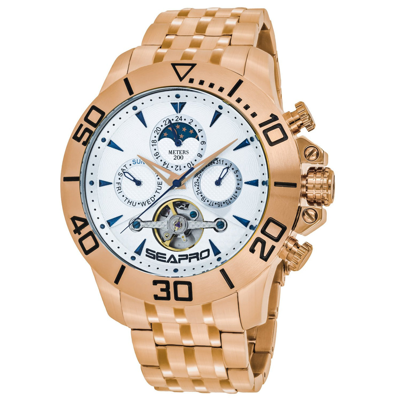 Seapro - Men's Montecillo - Water resistant to 20 ATM / 660 FEET! -