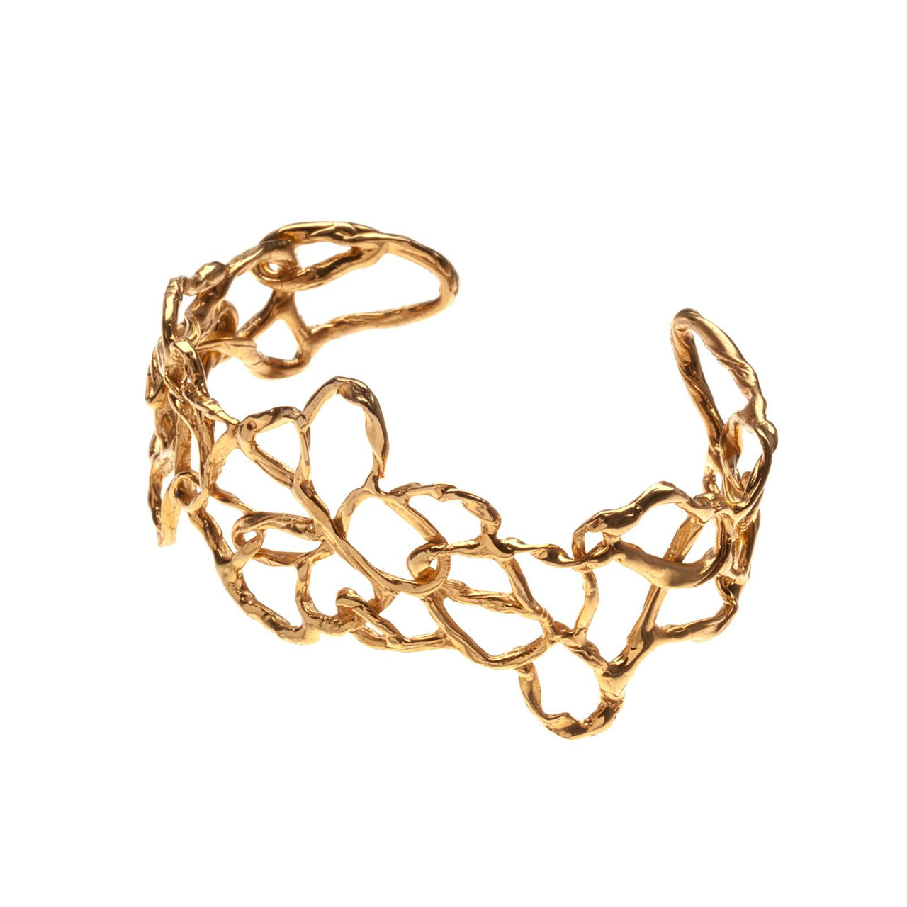 Alicia Marilyn - Interwoven Cuff - Gold Vermeil -