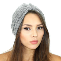 Thumbnail for KRISTIN PERRY - Rib Knit Sweater Turban - 1 COLOR -