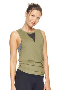 Thumbnail for Women's Tie Back Muscle Tee - 4 COLORS -