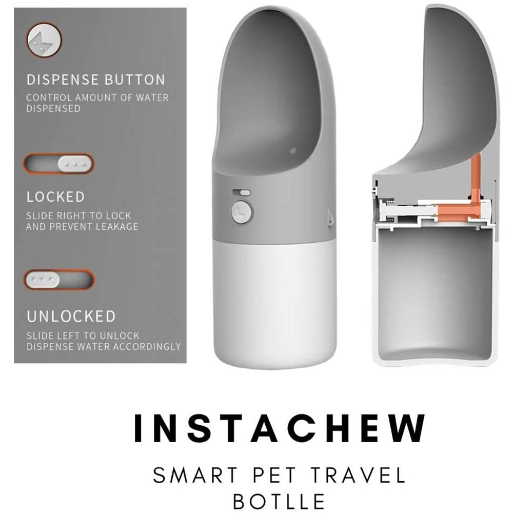 Instachew - Rover Pet Travel Bottle, Pet Water Bottle - 2 COLORS -