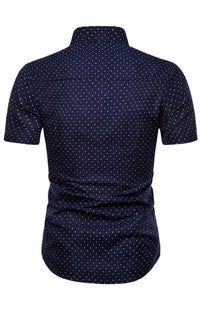 Thumbnail for Men's Summer Fashion Short Sleeve Printed Shirt - K - 1 COLOR -