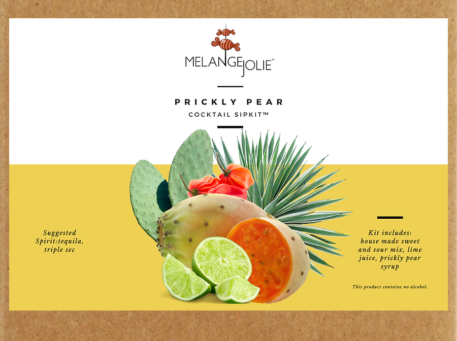 Mélange Jolie Prickly Pear Cocktail SipKit™