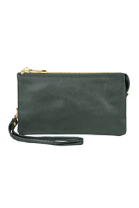 Thumbnail for Riah Fashion - Leather Wallet With Detachable Wristlet - 25 COLORS -