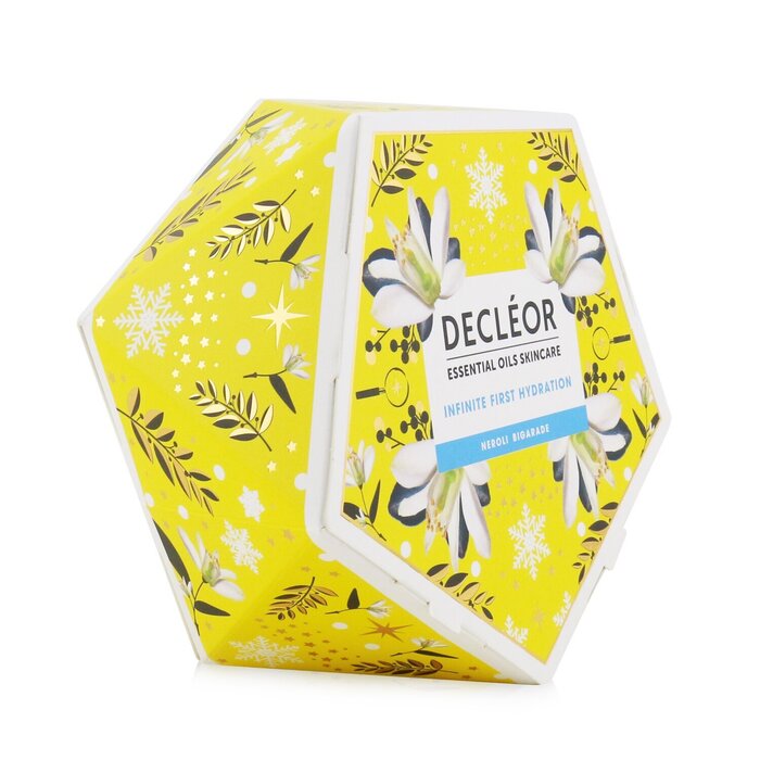 DECLEOR PARIS - Infinite First Hydration Neroli Bigarade Gift Set: Aroma Cleanse Cleansing Mousse+ Hydra Floral Light Cream+ Cleansing -