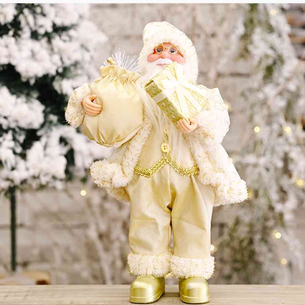 Santa Claus Figurines - [5-10 DAY DELIVERY] - T - 4 COLORS -