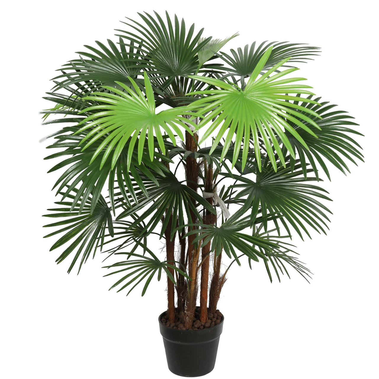 Artificial Wide Leaf Fan Palm Tree 90cm -