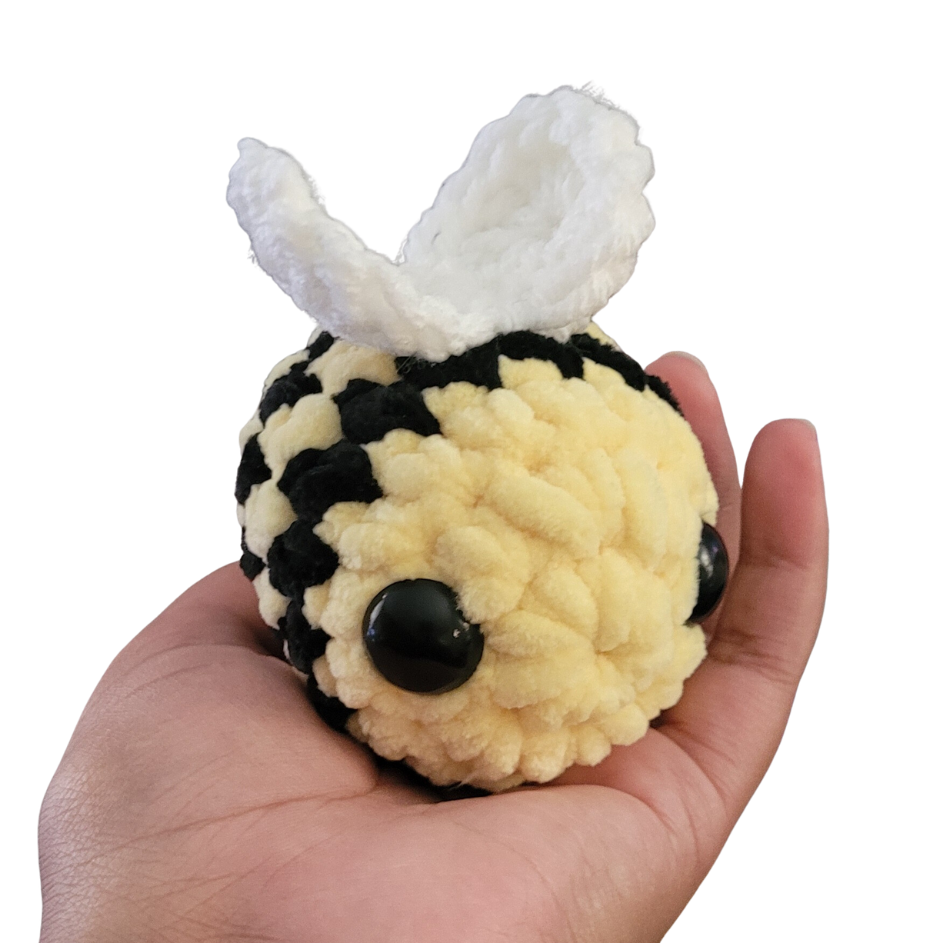 Plum Pop Studios - Mini Bee Plushies - 2 COLORS -