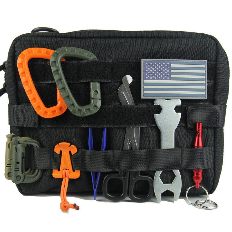 Tactical Bag - Medical Kit - Molle Military Pouch Bag  - Supplies not included - demo only - [25 DAY DELIVERY] - 5 COLORS -