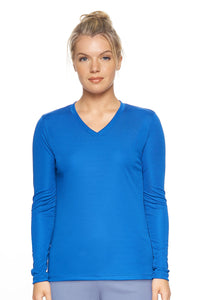 Thumbnail for Pk maX™ V-Neck Long Sleeve Expert Tee US - 10 COLORS -