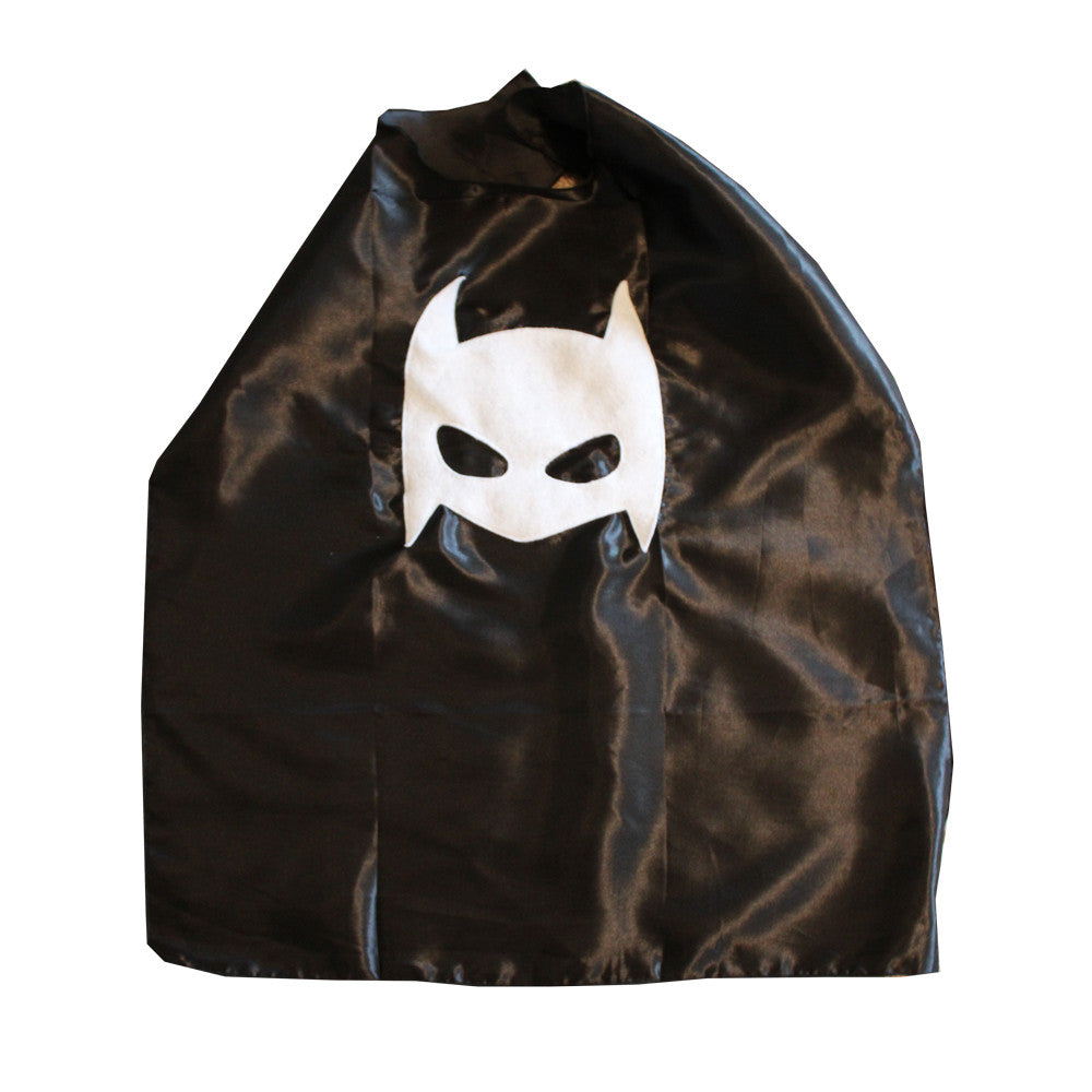 Pow - Superhero Cape - Black -