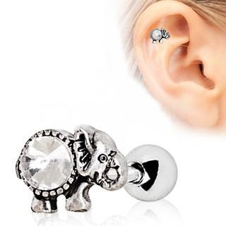 Surgical Steel Elephant Cartilage Earring -