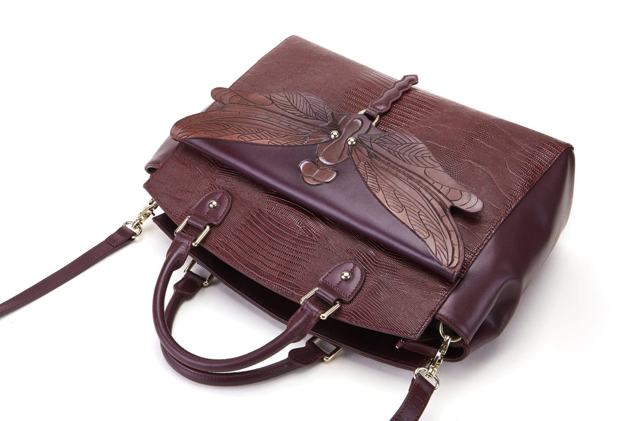 Bellorita - Dragonfly Brown Shoulder Bag - 1 COLOR -