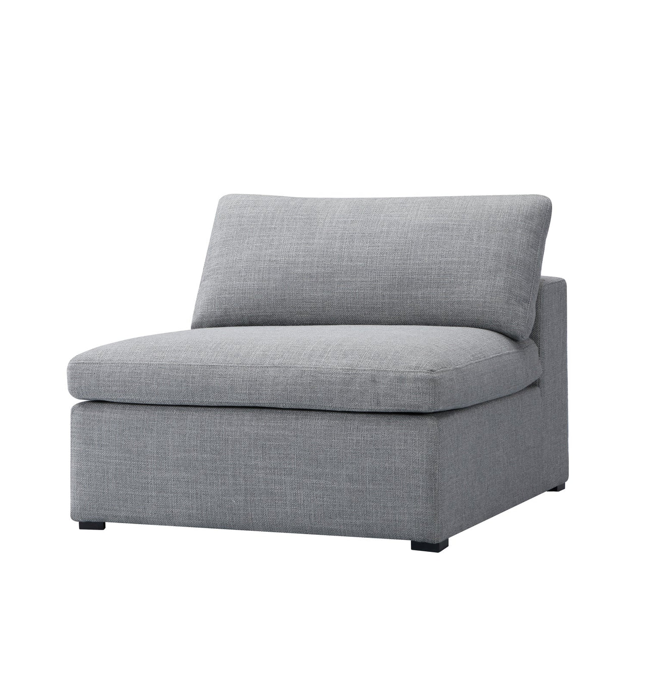 GFURN - Inès Sofa - 1-Seater Single Module - Grey Fabric -