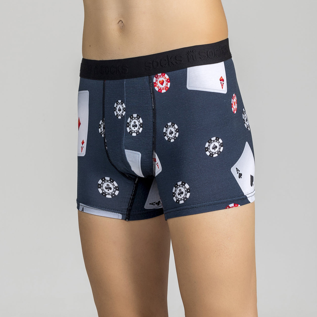 Men's Card Table Boxer Brief - 1 COLOR -