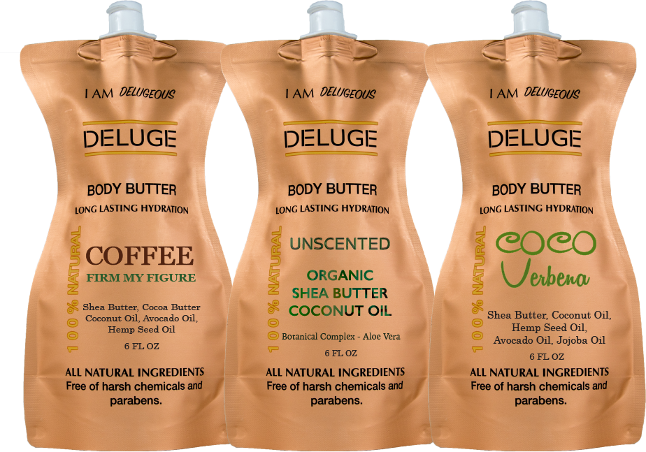 DELUGE - Moisturizing Butters Bundle of 3 -