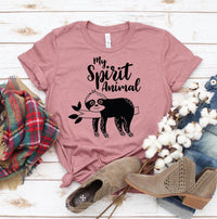 Thumbnail for My Spirit Animal - (Sloth) T-Shirt - 12 COLORS -