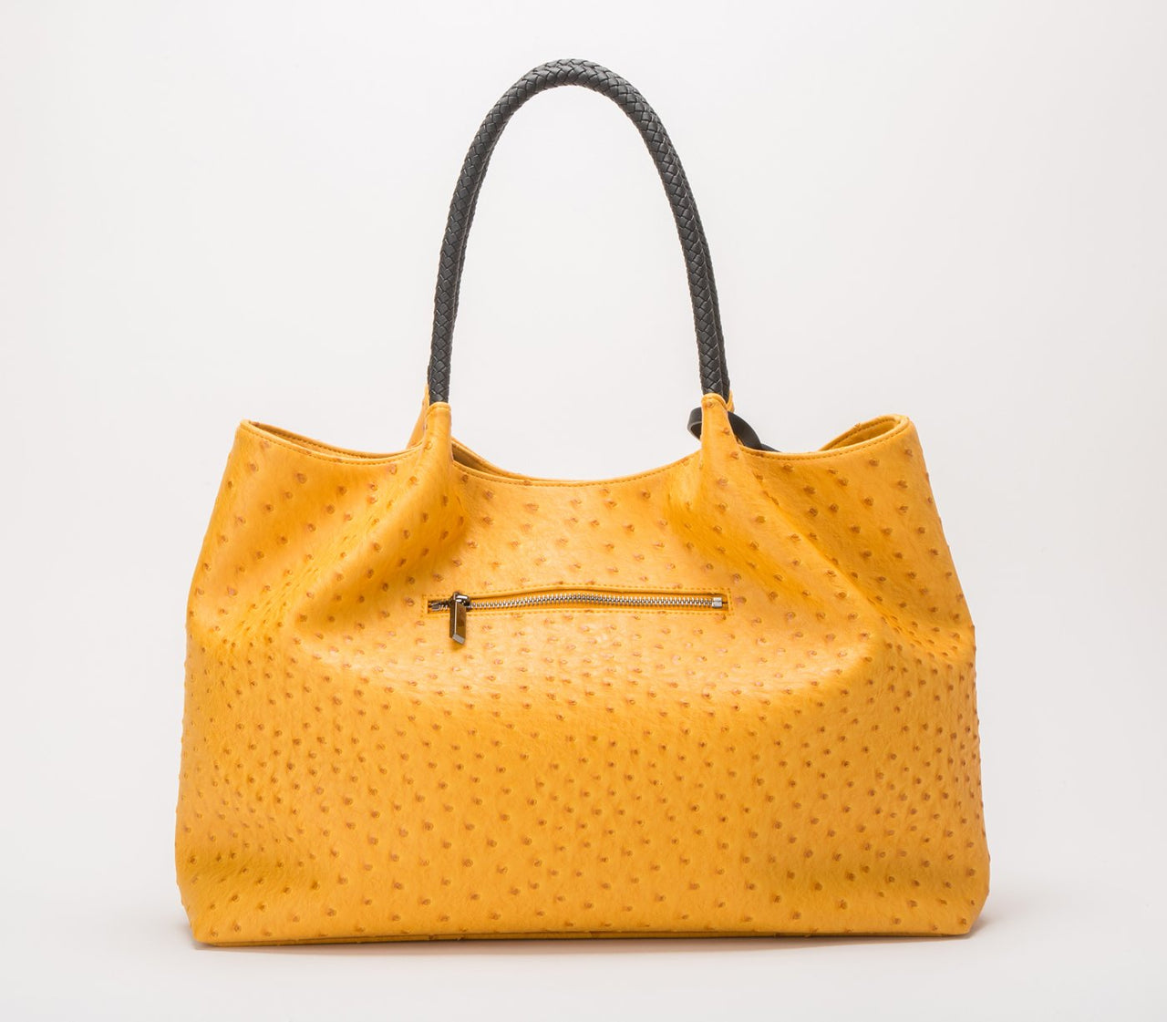 GUNAS NEW YORK - Naomi - Yellow Vegan Leather Tote Bag - 1 COLOR -