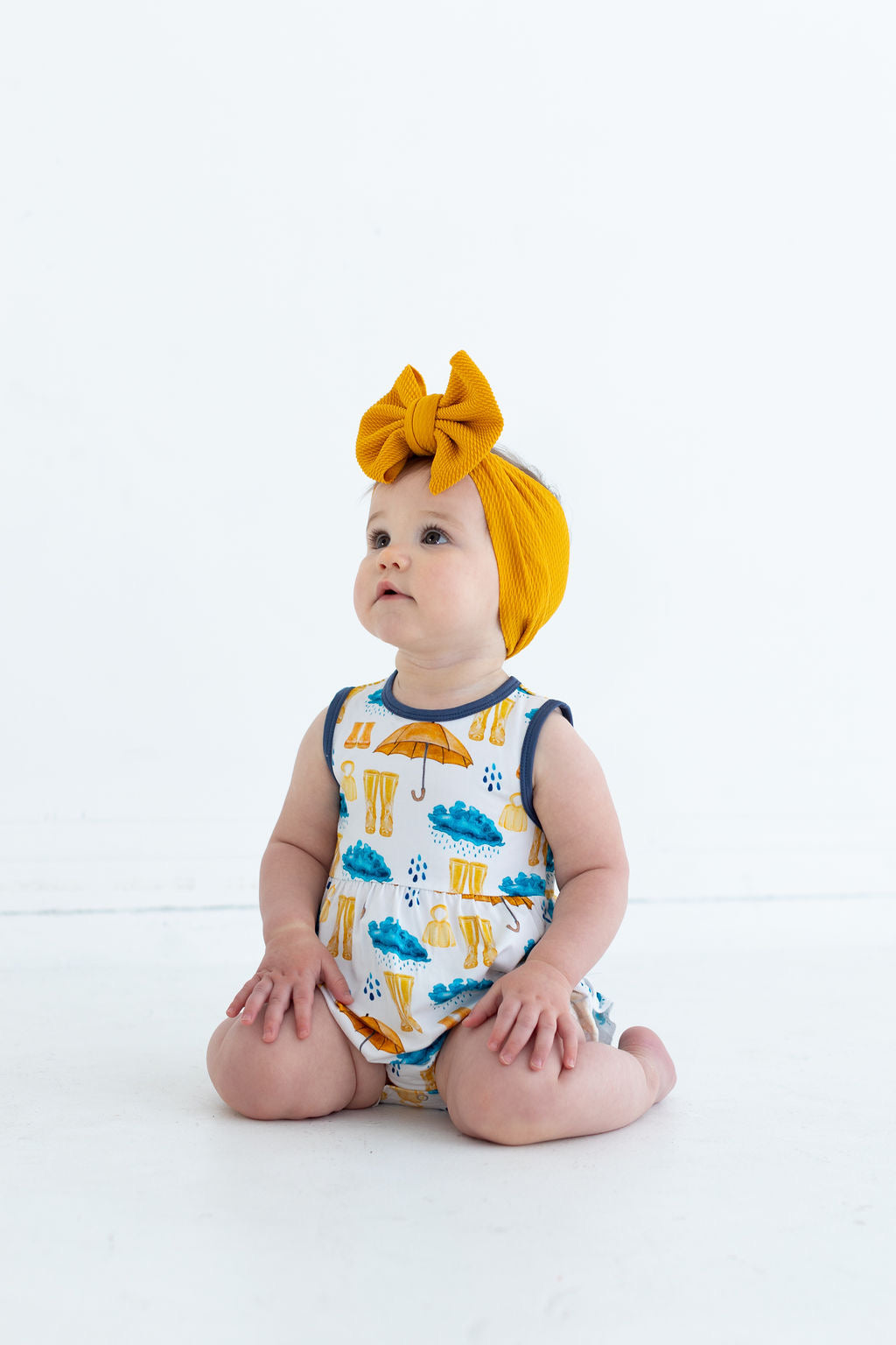 Eclipse Kids - Bubble Romper - Rainy Days -