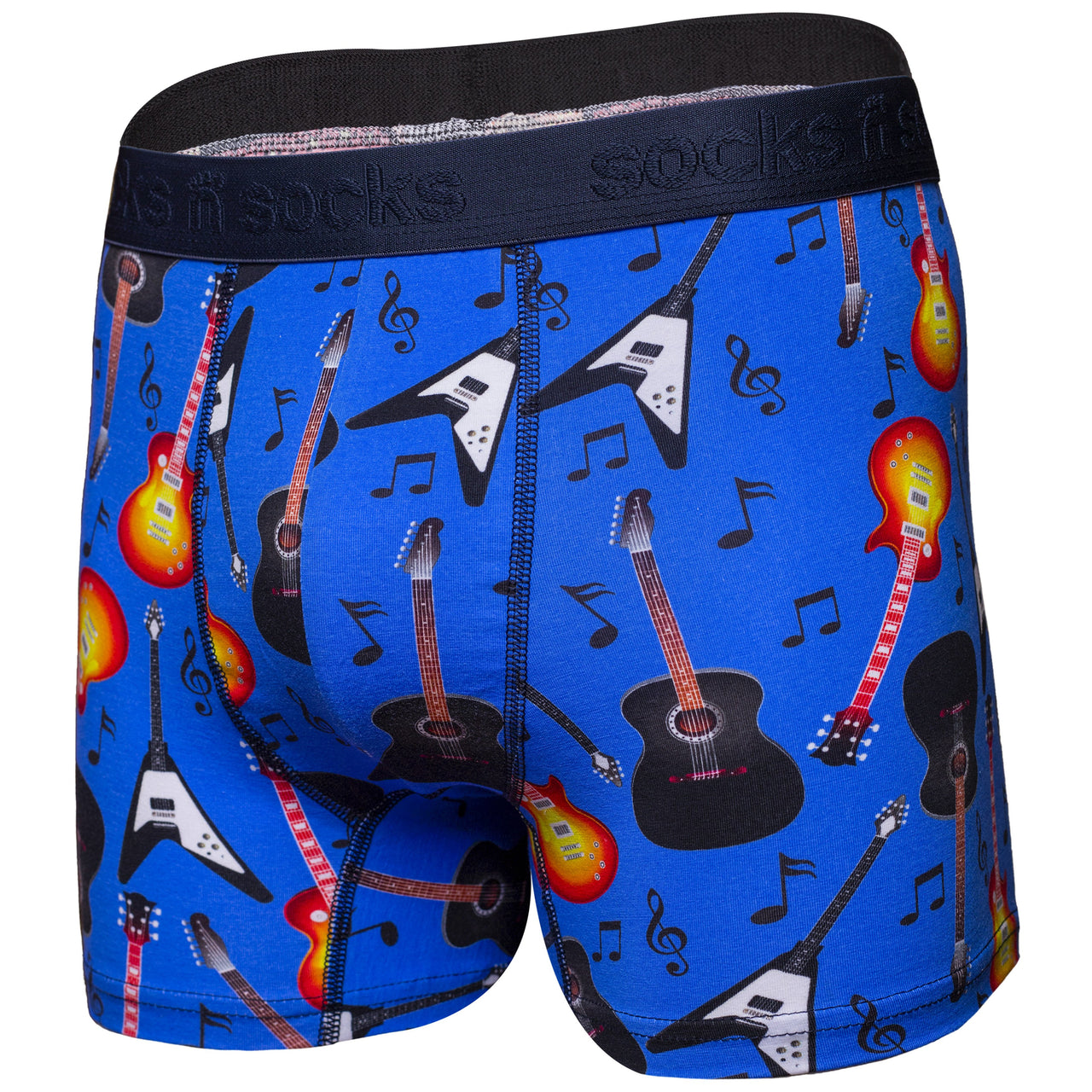 Men's - Guitars Boxer Brief - 1 COLOR -