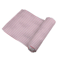 Thumbnail for Newcastle - Candy Stripe Bamboo Muslin Swaddle -