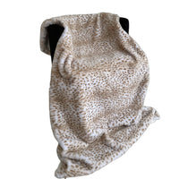 Thumbnail for Brown Taupe Savannah Cat Faux Fur Luxury Throw Blanket - 14 SIZES -