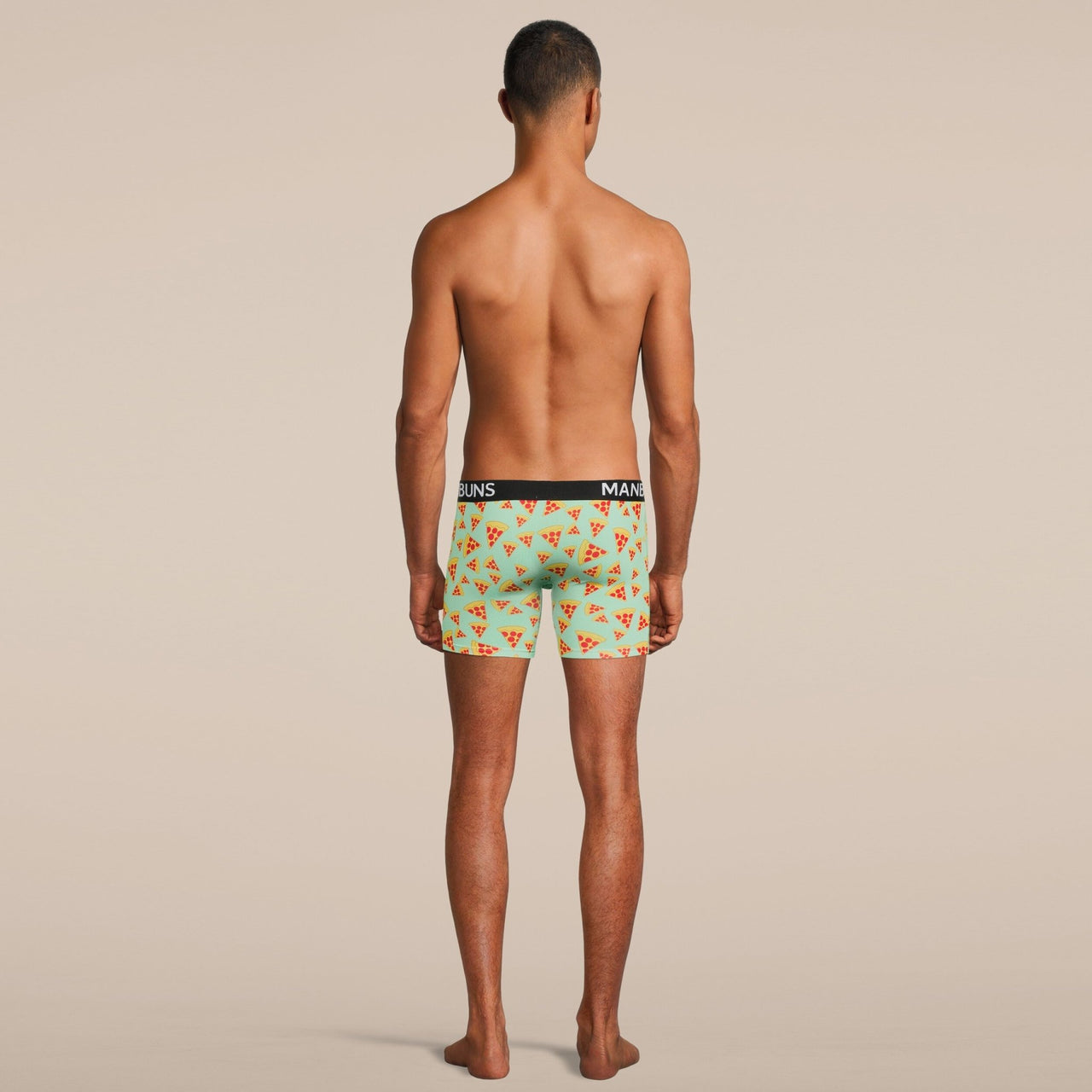 Men's Pizza Boxer Brief Underwear -