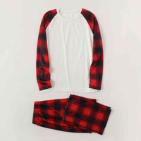 Thumbnail for Raglan Sleeve Top and Plaid Pants Set - T - SOLD BY SIZE / 2 PCS. - 4 SIZES -