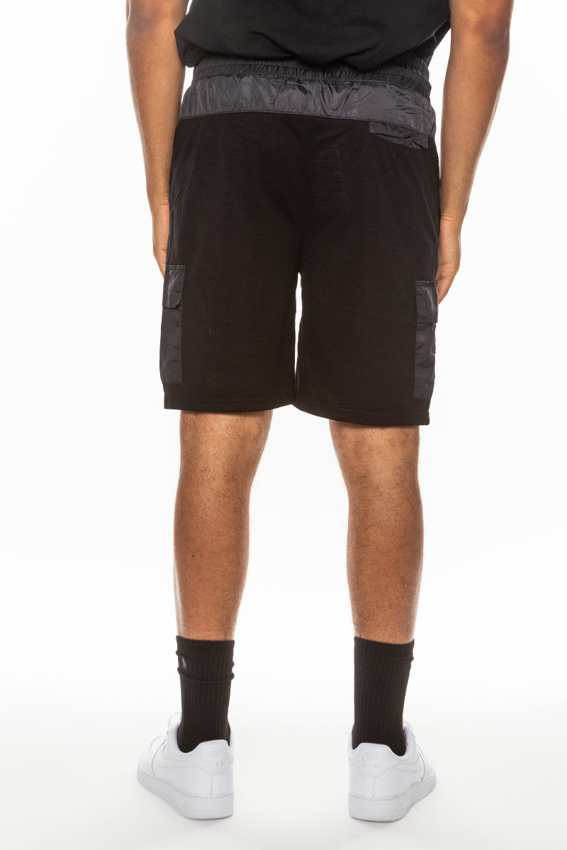 Lightweight Cotton Blend Slub Shorts - 1 COLOR -