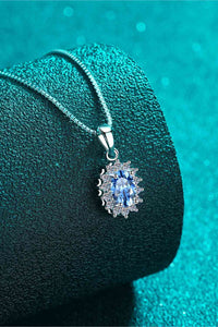 Thumbnail for 1 Carat Moissanite 925 Sterling Silver Necklace